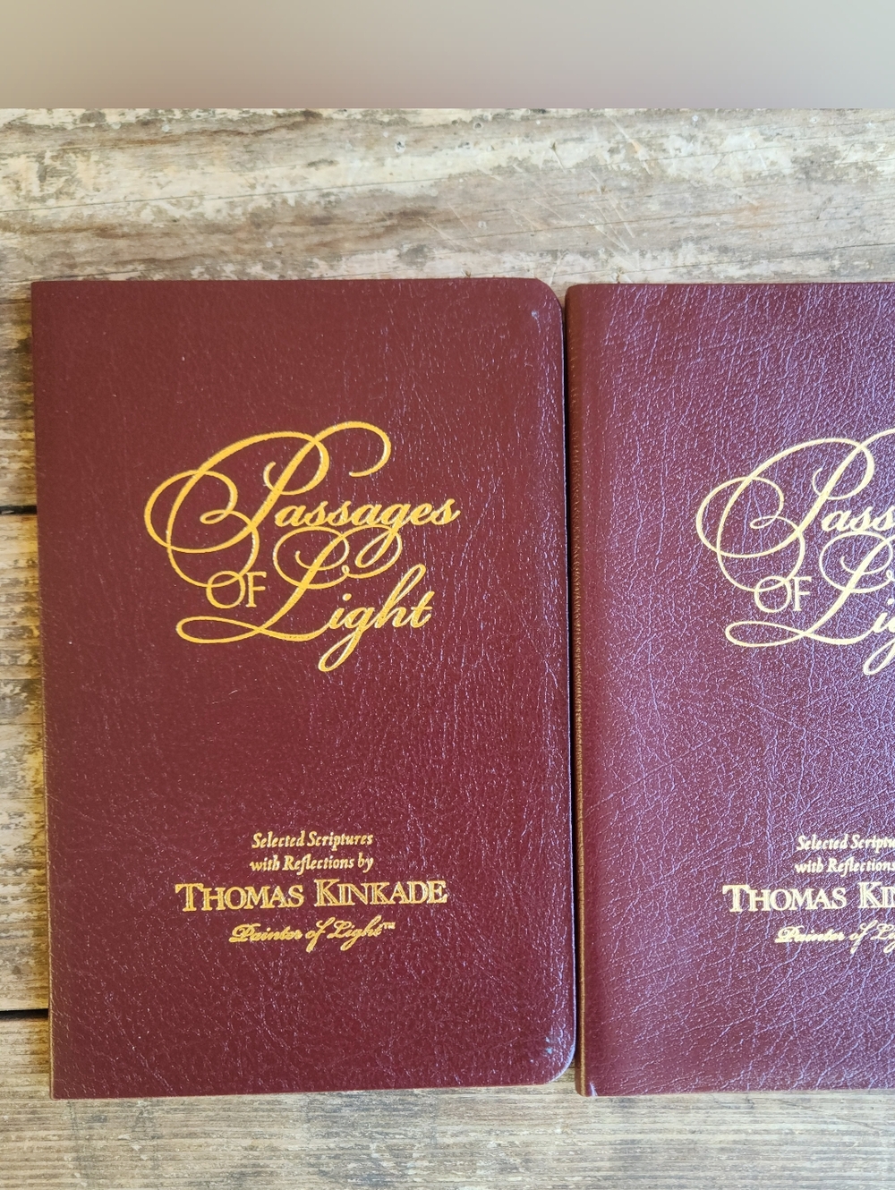 Passages Of Light : Selected Scriptures With Refletions Thomas Kincade Art Gift